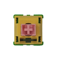 Clavier mécanique personnalisé Outemu Lotus Switch en plastique avec interrupteurs linéaires remplaçables à chaud 5 broches, personnalisable DIY pour le gaming