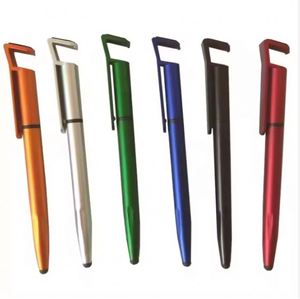 Bolígrafos de Plástico con Logotipo Personalizado, Bolígrafo Promocional 3 en 1 con Teléfono Móvil - Product Image 2