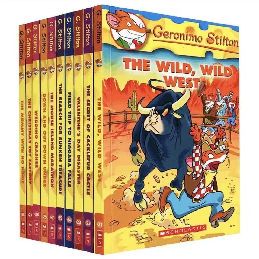 Complete Geronimo Stilton Series - 1-80 Volumes of Eco-Friendly
