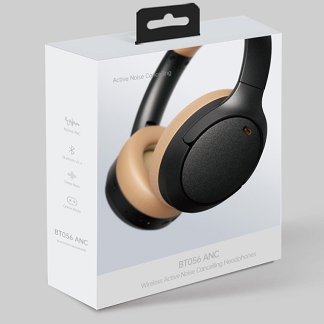 BT056 On-Ear Over-Ear Wireless for  Earphones Noise Reduction Sports Stereo Deep Bass for Active Listening
