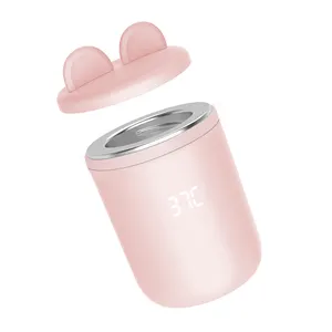 Portable Travel milk warmer wireless heating constant temperature baby rechargeable wireless bottle warmer