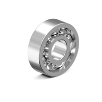 Bearing Mini MR83 3x7x2.5mm Baja Tahan Karat C3 Clearance Kecepatan Tinggi Tahan Lama untuk Handpiece Gigi/Alat Presisi
