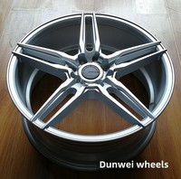 Rines de Aleación de Aluminio Modificados para Automóviles Fit Liwei Ge Rui Ling Yue BYD Tiida Sail Rena, 17 Pulgadas, PCD 4x100/114.3, ET42, Acabado Plateado