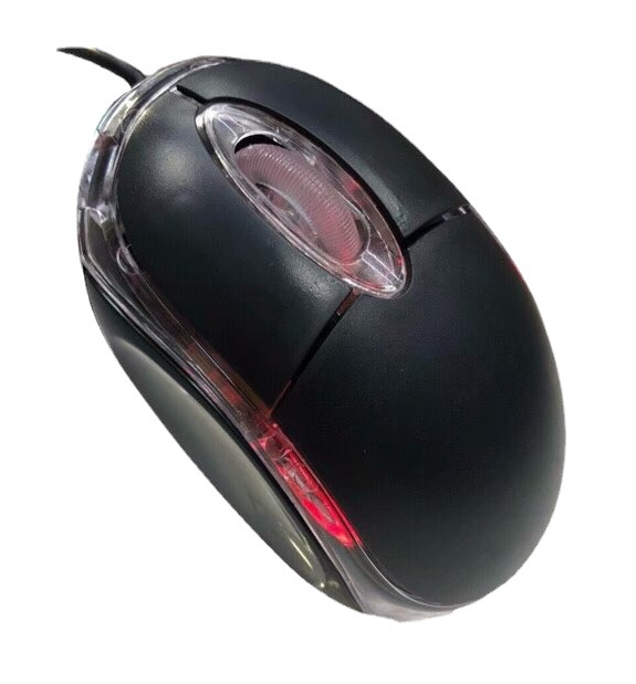 Hot Selling Mini Optical Mouse Wired Cheap Gaming Usb Wired Mouse Stock Novelty Led Computer Small Luminous Mouse A20