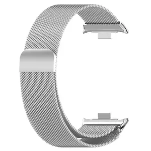 Bracelet en métal Milanese Loop magnétique respirant pour <span class=keywords><strong>Mi</strong></span> <span class=keywords><strong>Band</strong></span> 9 <span class=keywords><strong>Pro</strong></span>/Redmi Watch <span class=keywords><strong>4</strong></span>/5/6 - Product Image 5