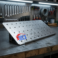 Plaque de fixation en acier galvanisé de qualité structurelle, anti-corrosion, moderne, à clous multiples, robuste, pour la construction de murs et de toitures