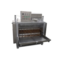 Machine à plumer automatique pour volailles 100-300 BPH, poulet, canard, oie, lapin, abattoir