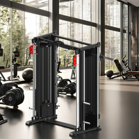 Équipement de gymnastique commerciale Machine de fitness tout-en-un support multifonction avec entraîneur de câble croisé et entraîneur Smith