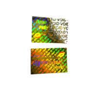 Étiquette autocollante hologramme 3D, autocollant, doseur ouvert, hologramme