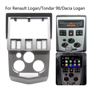 Mascherina Radio Auto 9 Pollici per Renault L90 <span class=keywords><strong>DACIA</strong></span> Logan 2004-2008, Pannello Video, Lettore Audio, Cruscotto 2 Din, Kit Montaggio - Product Image 2