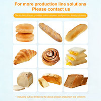 Ligne de production de baguettes entièrement automatique, haute efficacité, multifonctionnelle, en acier inoxydable de qualité alimentaire, équipement de boulangerie