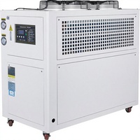 Enfriador de Agua Industrial Firmka de 1HP, 380V, 500W, Refrigerado por Aire, Compresor Performer, Refrigerante R134a, Contenedor de 1000L para Plástico