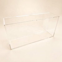 Étui de présentation transparent en acrylique PMMA léger et portable sur mesure pour cartes Pokémon, avec fermeture magnétique, protection pour boîte de boosters ETB
