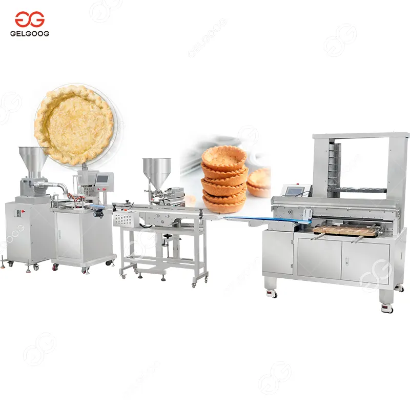 Máquina de prensado de tartas y huevos, totalmente automática