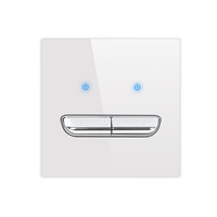 Interrupteur mural électrique universel gris UK 13A en verre trempé, minimaliste, avec prise USB Type-C, variateur de lumière pour ventilateur et lampe, 220-240V