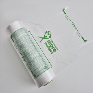 HDPE Virgin Clear Vegetable Roll <b>Bags</b> with Core for Fresh Produce Packaging - Product Image 1