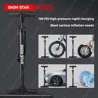 Pompe à vélo légère, pompe à main multi-spécifications, gonfleur, outils manuels domestiques, pompe à air haute pression