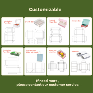 Emballage personnalisé pour pâtisseries, boîte en papier pour biscuits, croissants, gâteaux feuilletés, rouleaux à la cannelle, desserts - Product Image 4