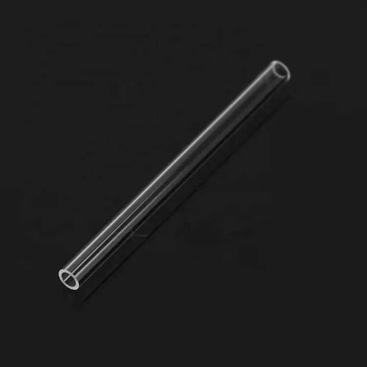 Custom Heat Resistant Glass Tube Borosilicate 3.3 Glass Frosted Glass Tube For Tube Furnace