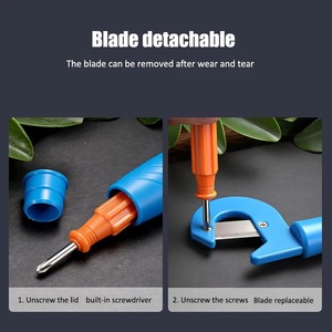 Labor-saving C-Type Tomato Leaf Remover Portable Multifunctional Tomato Leaf Trimmer Efficient Garden Leaf Removal <b>Tool</b> - Product Image 2