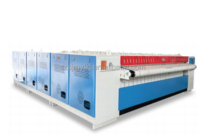 Séchoir à linge automatique 380V 18KW 100 places avec fonction repassage à plat pour hôtel, machine à repasser et à plier 1. pour repasser les draps - Product Image 2