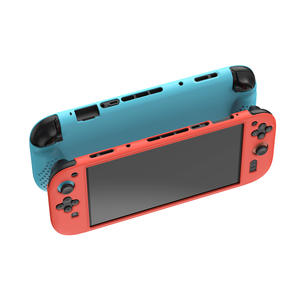 Switch2 Funda protectora de silicona de cubierta completa con accesorio de consola de juegos Bulge integrado con host y cubierta protectora - Product Image 4