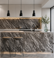 Vente flash : Panneau mural UV en marbre moderne, PVC antistatique, résistant à l'humidité, imperméable, ignifuge, pour usage commercial, domestique et hôtelier