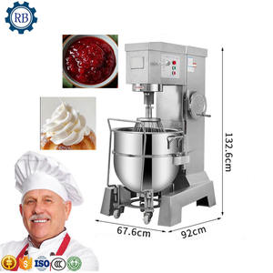 Machine à pétrir la pâte à pain électrique industrielle automatique à usage intensif 75 kg Mélangeur à spirale pour pâte - Product Image 5