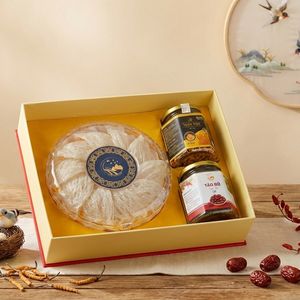 Coffret Cadeau An Khang, OEM ODM Disponible, Nid d'Oiseau Raffiné avec Cordyceps Sinensis et Dattes Rouges, Marques Personnalisées pour Propriétaires - Product Image 1