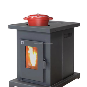 Freestanding Particle Furnace Indoor Pellet Fuel <b>Stove</b> Heater with 13KW Heating Power for Bathroom Use - Product Image 1