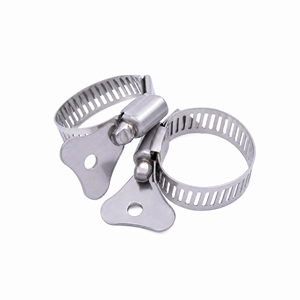 Abrazadera de manguera de acero inoxidable 304 estilo americano con mango de mariposa, ajuste rápido manual, marca HF, para uso marino en Taiwán - Product Image 5