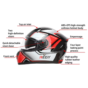 MOQ-Casco integral de moto para adulto, cascos de moto para hombre y <span class=keywords><strong>mujer</strong></span> - Product Image 5