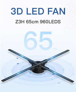 Nouveau modèle d'écran LED numérique 3D haute résolution, ventilateur 65 cm, 4 pales, ventilateurs holographiques, écran Z3H, ventilateur Z3H - Product Image 5