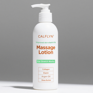Lozione da massaggio con smagliatura-collagene ed elastina per elasticità Olio di Argan idratazione al burro di karité cura della pelle premaman per la gravidanza - Product Image 1
