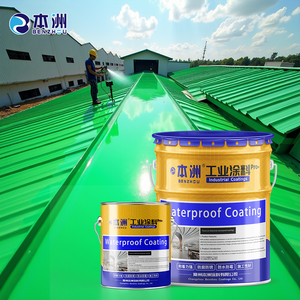 Sơn chống thấm polyurethane chịu thời tiết benzhou với đặc tính chống nấm cho mái nhà dân cư - Product Image 3