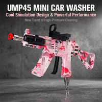 Nueva Pistola de Agua de Simulación Mini UMP45, Juego Completo, Rociador de Alta Presión Viral para Lavado de Autos, Lavadora de Autos Portátil