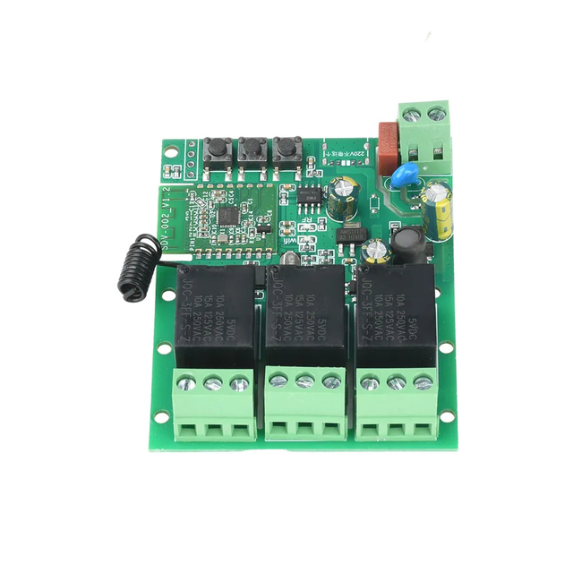 Intelligent 3-channel Self-locking WiFi BT RF Relay Module AC220V/DC5V-32V Pro Wireless Smart Home Switch 433MHZ