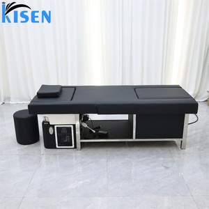 Kisen Commercial Shampoo <b>Bed</b> with Japanese Head Spa Foot Bath Hydro Circulation <b>LED</b> Steam Therapy Salon Luxury Machine - Product Image 5