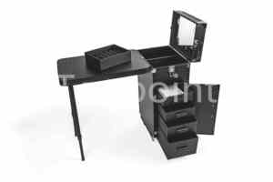 OEM/ODM Offre Spéciale rose bureau <span class=keywords><strong>de</strong></span> maquillage à la mode pour les manucures plusieurs couches mobile vernis à ongles espace bonbons manucure bureau - Product Image 4