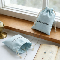 Sacs en toile de jute en coton avec cordon de serrage, sacs cadeaux en jute, emballages pour bagues, boucles d'oreilles, bijoux, sacs de mariage, petites pochettes pour bonbons
