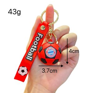 Porte-clés en plastique rouge avec emblème national <span class=keywords><strong>de</strong></span> football États-Unis-Canada-Mexique 2026, pour hommes et femmes, ornements à suspendre pour <span class=keywords><strong>sac</strong></span> d'école, clé <span class=keywords><strong>de</strong></span> voiture - Product Image 1