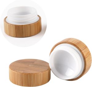 Innovation, contenants écologiques et biodégradables pour crème pour les yeux, le corps et le visage, en gros, 10gr, 15g, 1 Oz, 50ml, pot cosmétique en bambou - Product Image 2