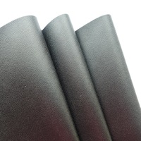 Boîte à bijoux en cuir PU noir à motif grainé 100 grains, 0,5 mm, résistante à l'abrasion, pour accessoires, modèle YX933, directement de l'usine