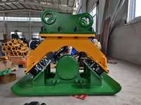 Amortisseurs en caoutchouc vibrants de compacteur de plat de Yantai terre de compacteur d'excavatrice de 20 tonnes