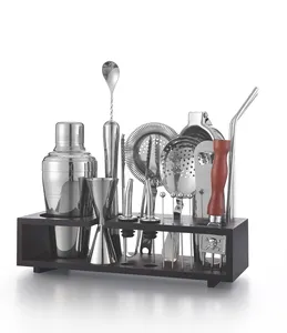 Cocktail Shaker Bar Tool Set Shaker Set Stainless Steel Cocktail Fruit Cocktail