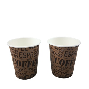 2.5oz 3oz 4oz 6oz 7oz 8oz 8boz 9oz 10oz 12oz 16oz Conception personnalisée Imprimé Gobelet Carton Papier Tasse À Café - Product Image 1