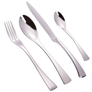 Vente en gros de couverts <span class=keywords><strong>KAYA</strong></span>, couverts en acier inoxydable argenté avec miroir, cuillères fourchettes et couteaux de qualité pour restaurants - Product Image 6