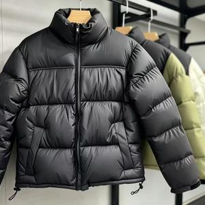 OEM Lize Hochwertige Klassische Designer-Jacke mit Besticktem Logo, Kapuze, Abnehmbaren Ärmeln, Kurz, Dick, Wasserdicht, Daunenjacke - Product Image 6