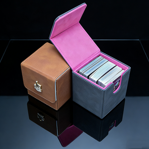 Luxury Customize Your Own Package Organizing Storage PU Leather <strong>Deck</strong> Box for Playing <strong>Cards</strong> - Product Image 5