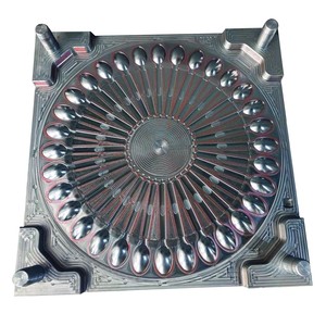 Tùy chỉnh khuôn nhựa chết Thiết kế khuôn ép nhựa nhiều khoang cho bộ đồ ăn bằng nhựa dùng một lần - Product Image 2